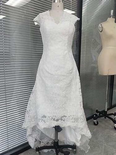 Wedding dress size - hi-lo, 9-12