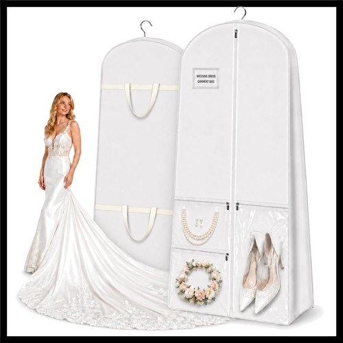 Wedding dress garment - garment, bag