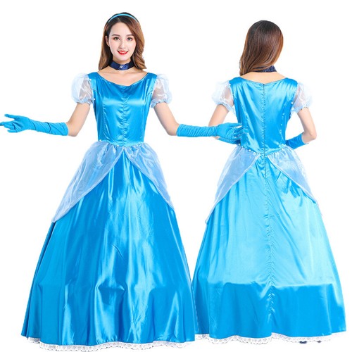Cinderella dress deluxe - up,