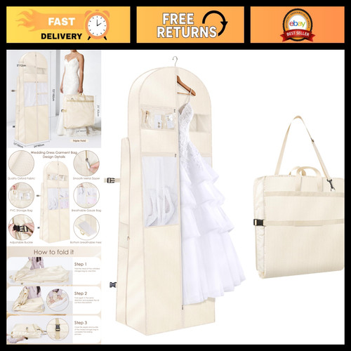 Wedding dress garment - dress, bag