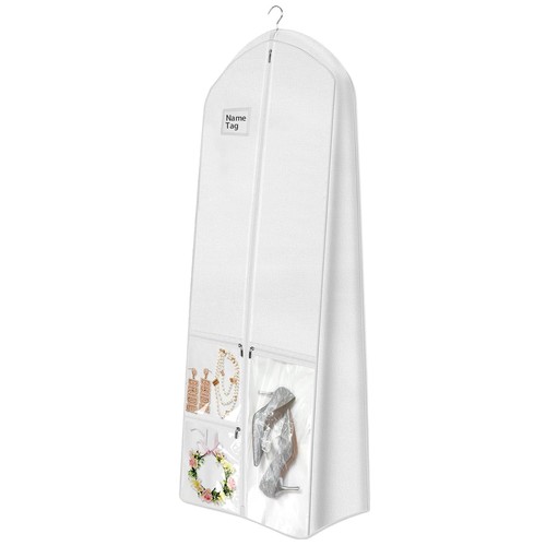 Wedding dress garment bag - 72",