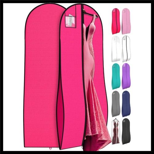 Tapered long dress - long, bags